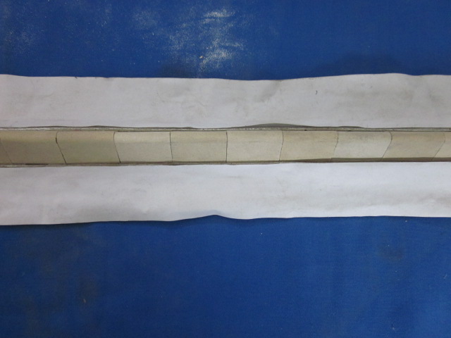 cordierite weld backing